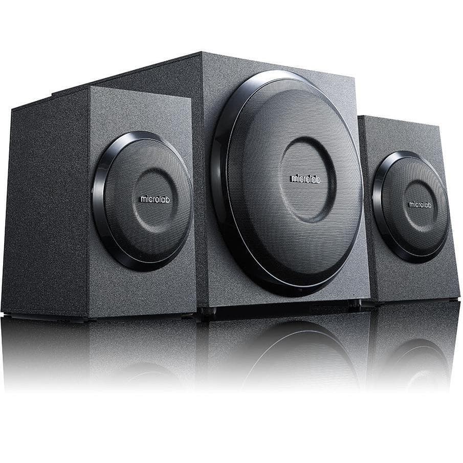 Комп'ютерні колонки Microlab M-110 2.1 5W Black (M-110)