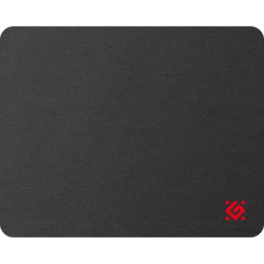 Ігрова поверхня килимок для мишки Defender Black One 200х250х2мм Black (50016)