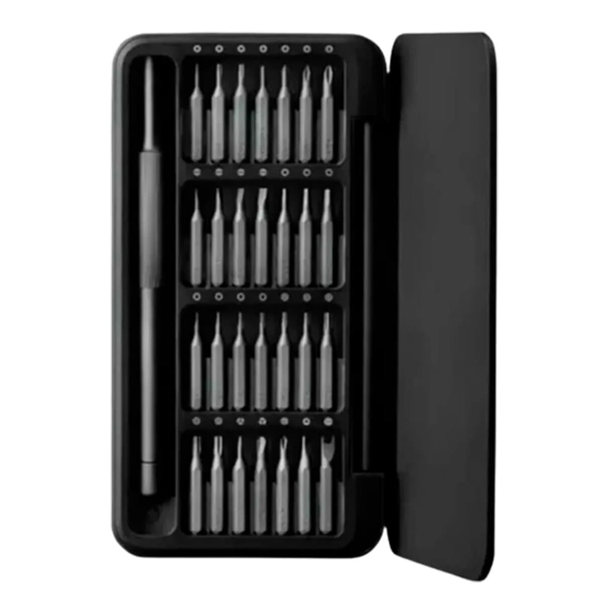 Комплект викрутки з бітами HOTO 28шт метал Dark Grey (QWLSD009)