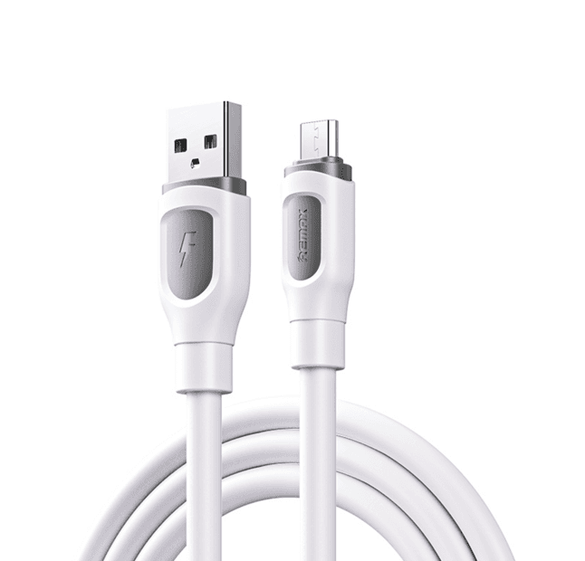 Кабель REMAX Ruinay Series RC-C113 2.4A 1m Fast Charging Data Cable USB to Micro-USB White
