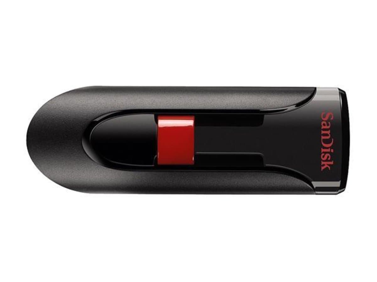 Флеш пам'ять флешка SanDisk Cruzer Glide 32Gb USB 2.0 Black-Red (SDCZ60-032G-B35)