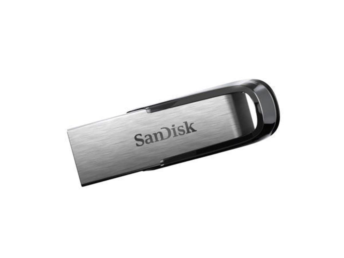 Флеш пам'ять флешка SanDisk Ultra Flair 64Gb USB 3.0 Silver-Black (SDCZ73-064G-G46)