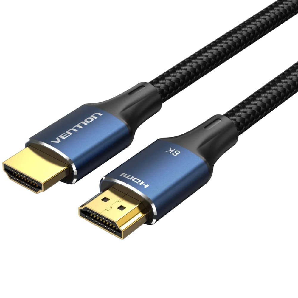 Кабель Vention HDMI M to HDMI M 1.5m V2.1 8K 60Гц Aluminum Alloy Type обплетення Black (ALGLG)