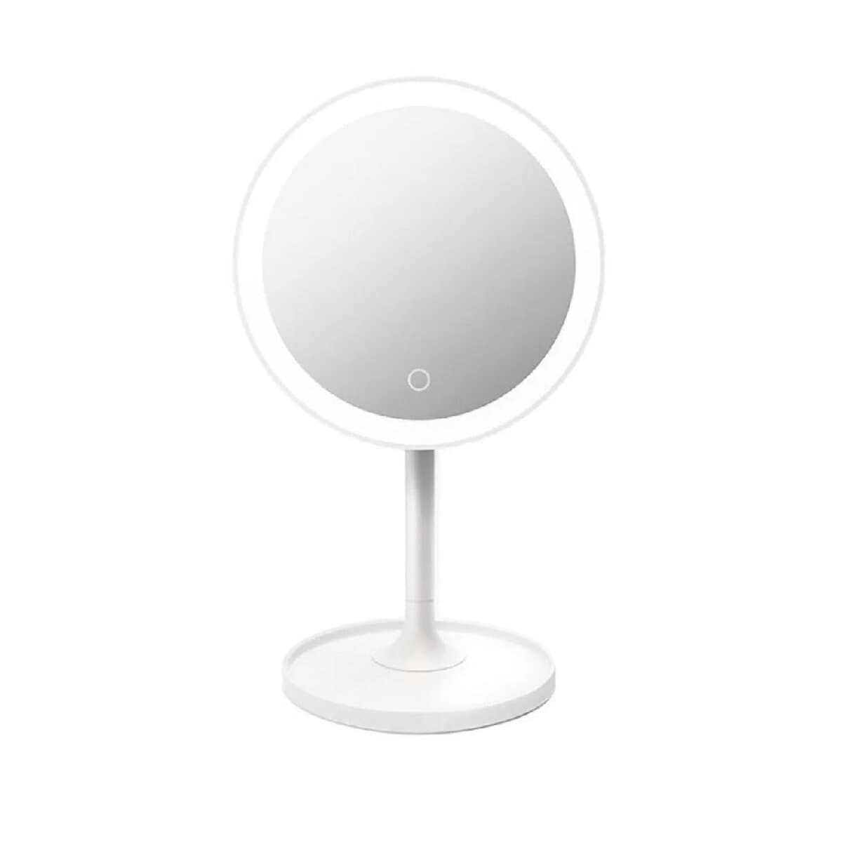 Настільне дзеркало для макіяжу з підсвічуванням DOCO Daylight Mirror 1000mAh White (HZJ001)