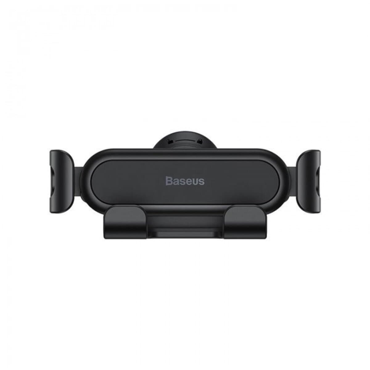 Тримач для телефону автоутримувач Baseus Stable Gravitational Car Mount Lite Air Outlet Version Black (SUWX010001)