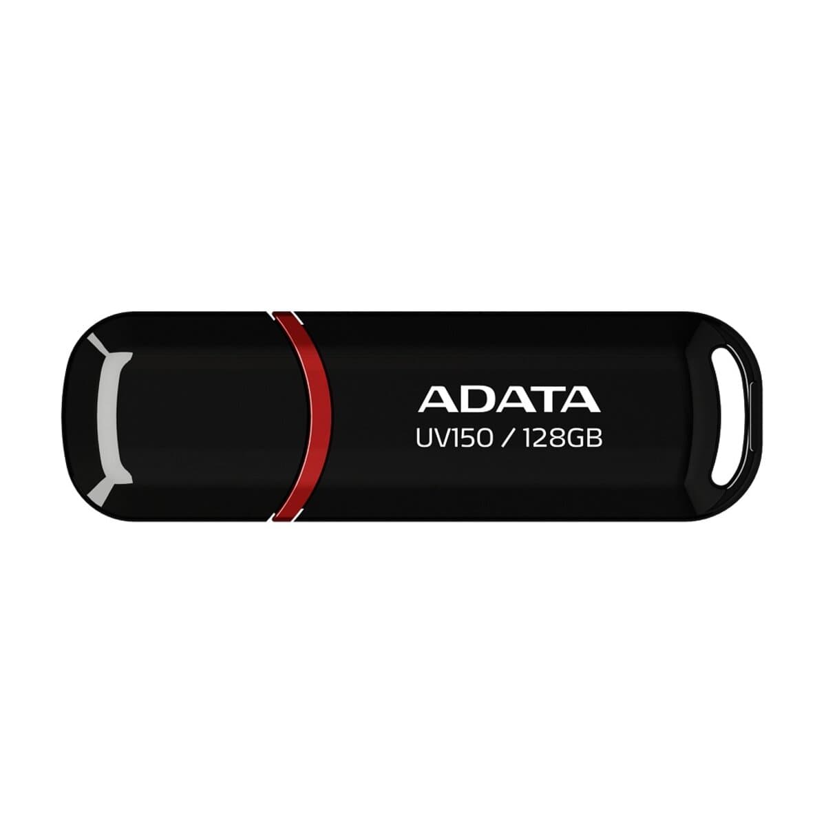 Флеш пам'ять флешка Flash A-DATA UV 150 128Gb USB 3.2 Black (AUV150-128G-RBK)