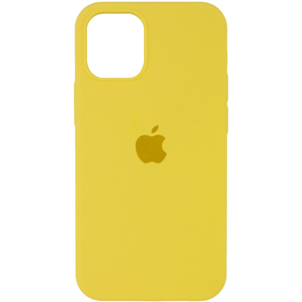 Защитный чехол-накладка Silicone Full Case AA Open Cam для iPhone 14 Sunny Yellow (FullOpeAAi14-56)