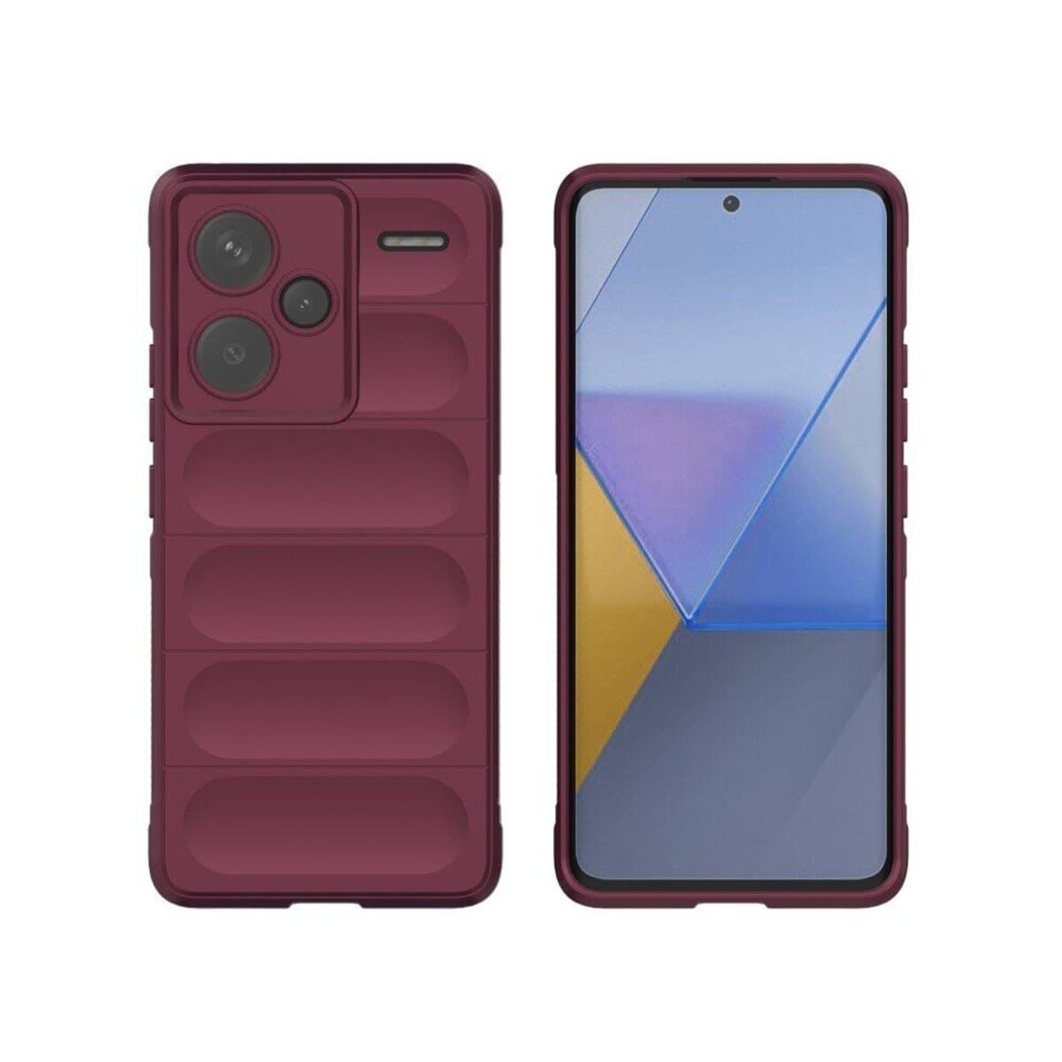 Защитный чехол-накладка Cosmic Magic Shield для Xiaomi Redmi Note 13 Pro Plus 5G Plum (MagicShXiNo13P+Plum)