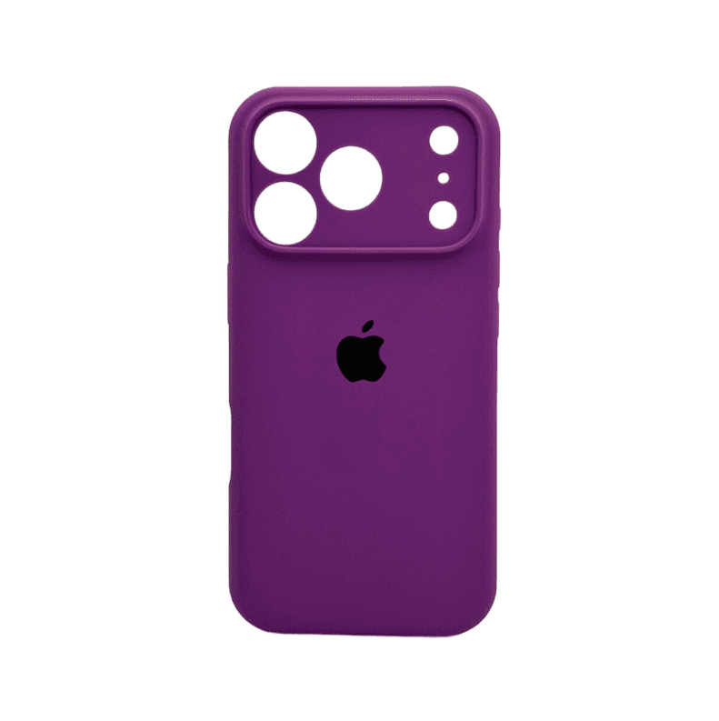 Захисний чохол-накладка Silicone Full Case AA Camera Protect для Apple iPhone 17 Pro Max Purple (FullAAi17PM-19)