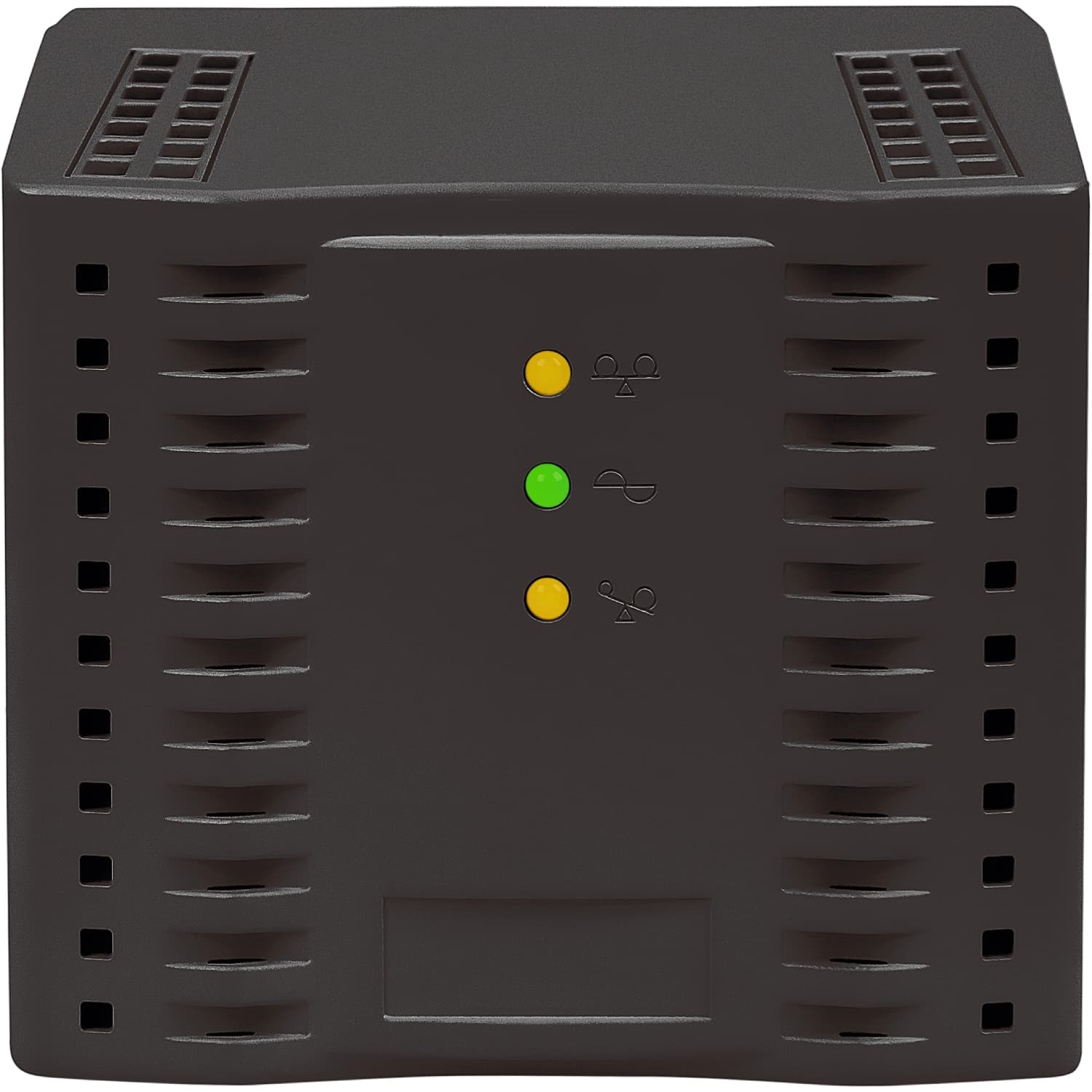 Стабілізатор напруги Defender AVR Premium 1500 600W 4 розетки релейний однофазний Black (99060)