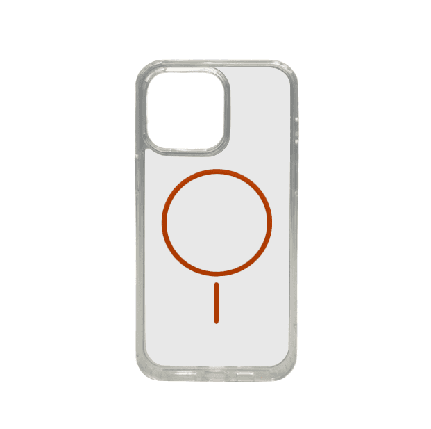 Защитный чехол-накладка Cosmic Acrylic Thin Magnetic для Apple iPhone 14 Pro Orange (AcColMagi14pOrange)