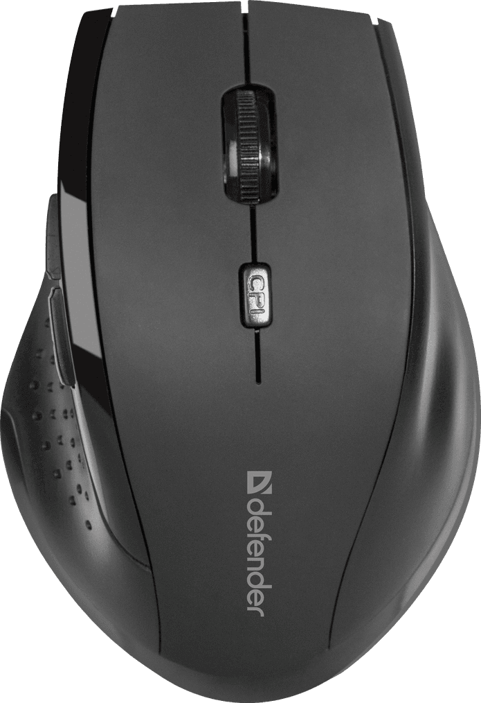 Игровая беспроводная мышка Defender Accura MM-365 6 кН 1600 dpi USB Black (52365)