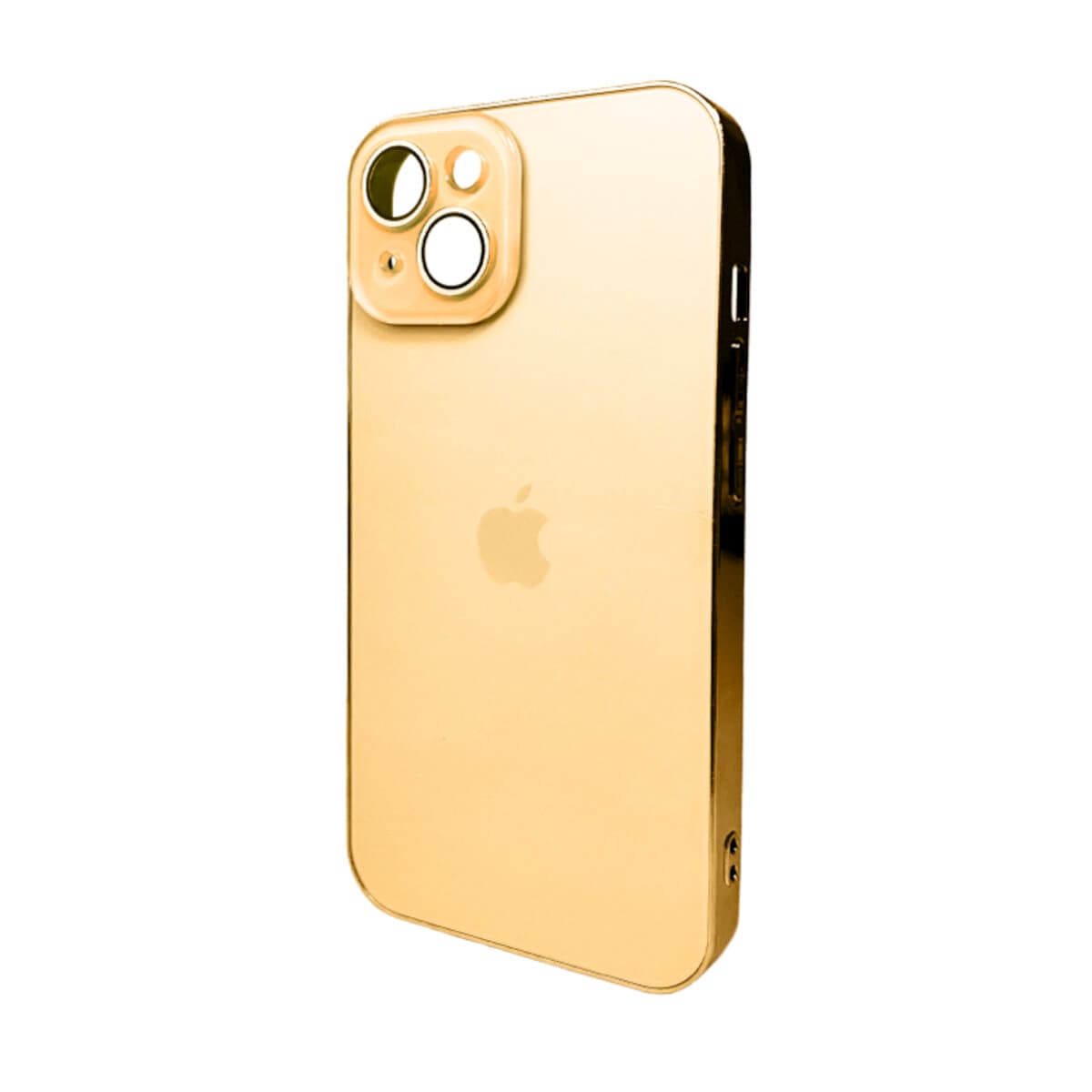 Захисний чохол-накладка AG Glass Sapphire Frame MagSafe Logo для Apple iPhone 13 Gold (AGSappiFRP13Gold)