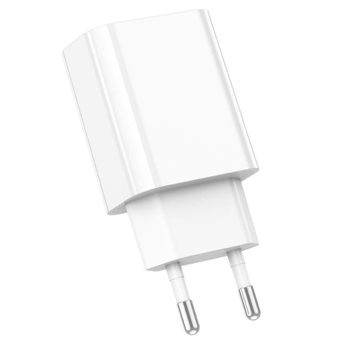 Зарядний пристрій BOROFONE BA65A Single port PD20W charger 5V 3A White (BA65AW)
