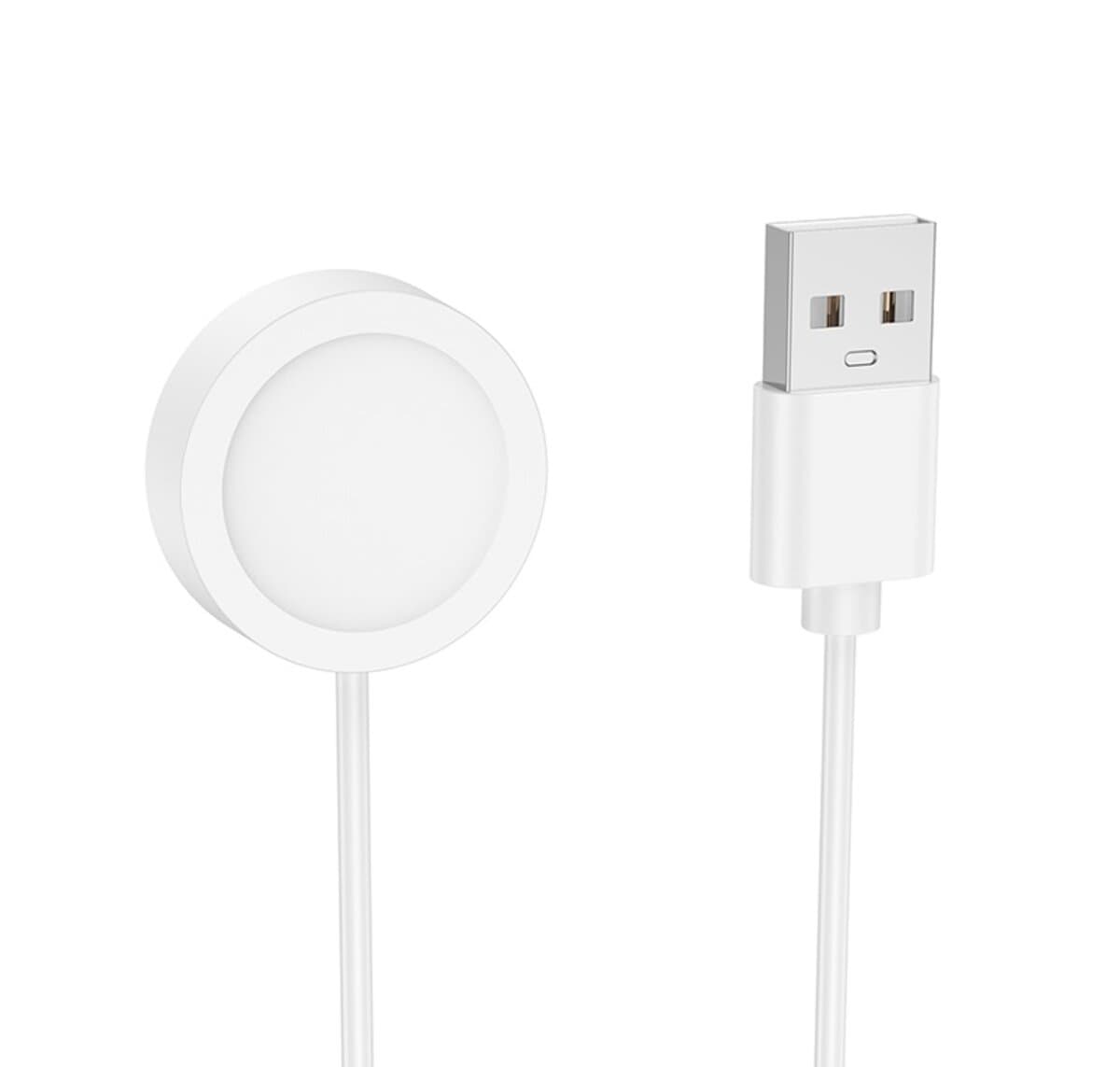 Беспроводное зарядное устройство для смарт-часов HOCO Y30 Smart sports watch charging cable 60см White