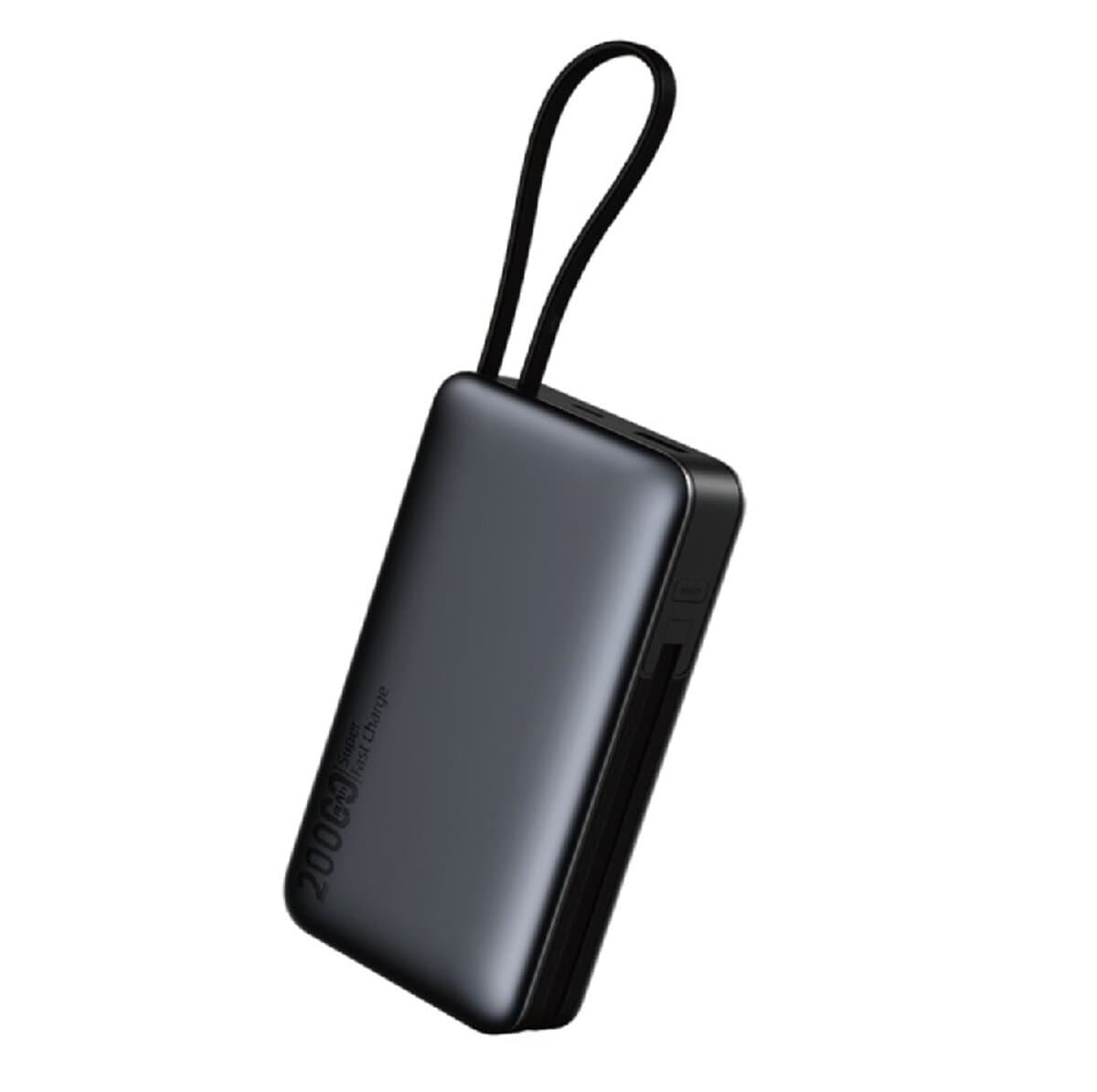 Powerbank павербанк УМБ WUW Y65 PD 65W QC 20000mAh Black (Y65)
