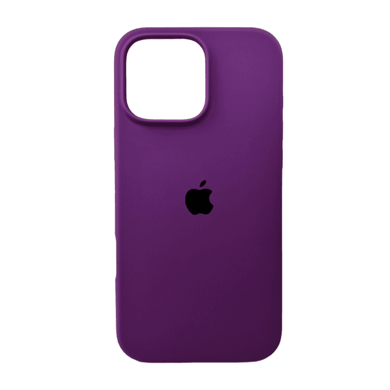 Защитный чехол-накладка Silicone Full Case AA Open Cam для Apple iPhone 16 Pro Max Purple (FullOpeAAi16PM-19)