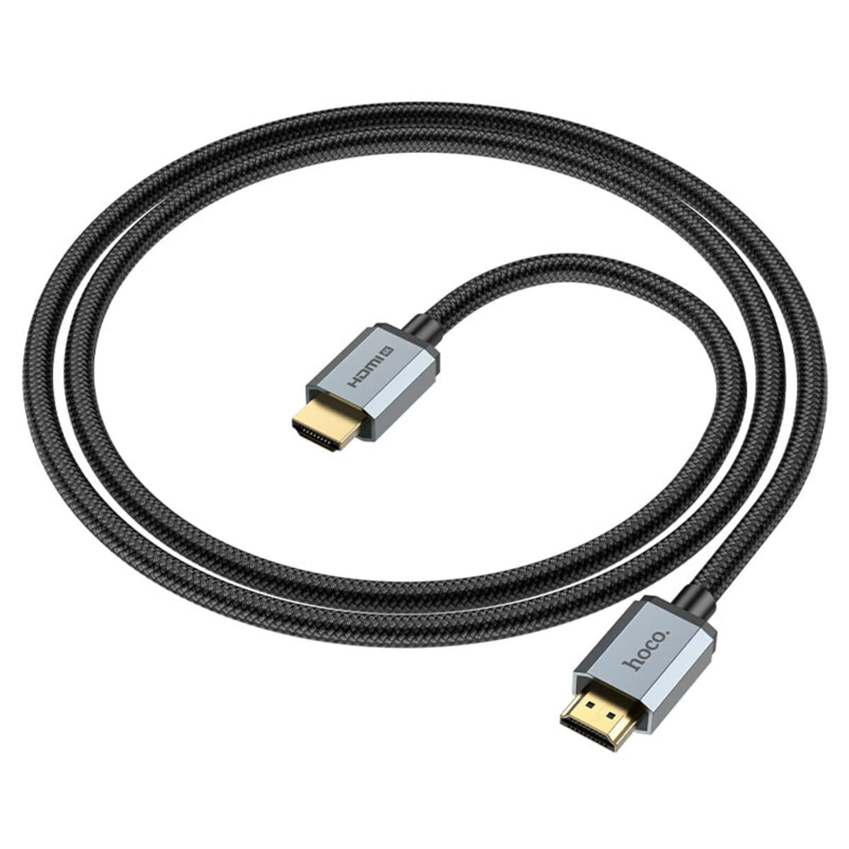 Кабель HOCO US03 HDTV 2.0 Male to Male 4K HD data cable 2m Black