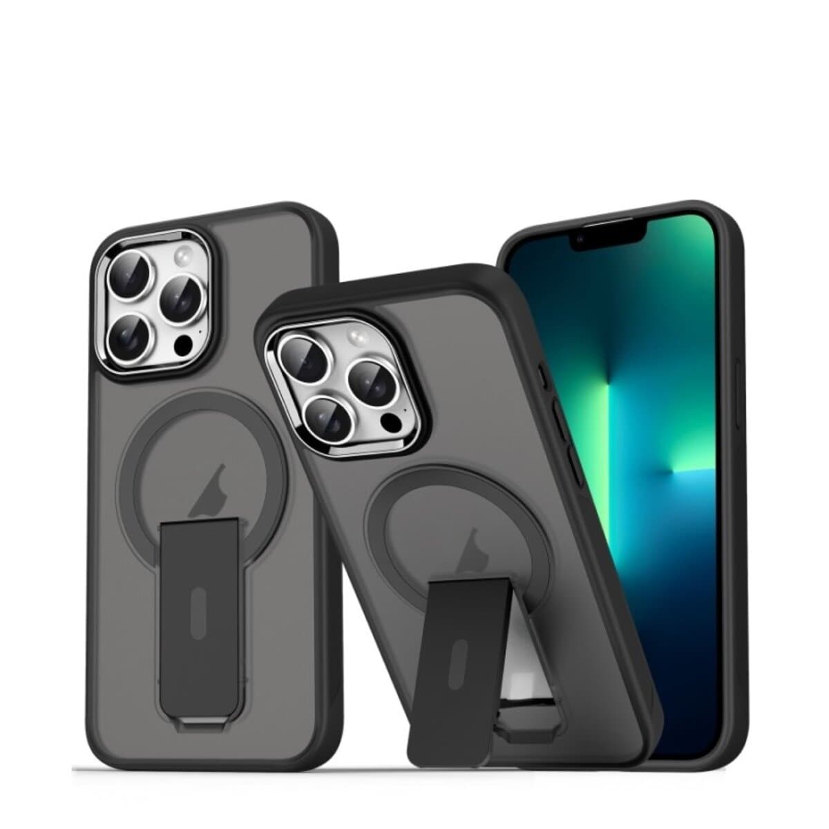 Защитный чехол-накладка Cosmic Magnetic Stand для Apple iPhone 13 Pro Max Black (MagStand13PMBlack)