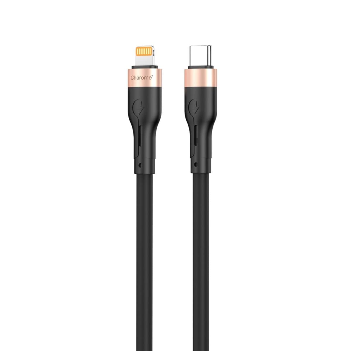 Кабель CHAROME C23-05 USB-C to Lightning charging data cable 20W 1m Black