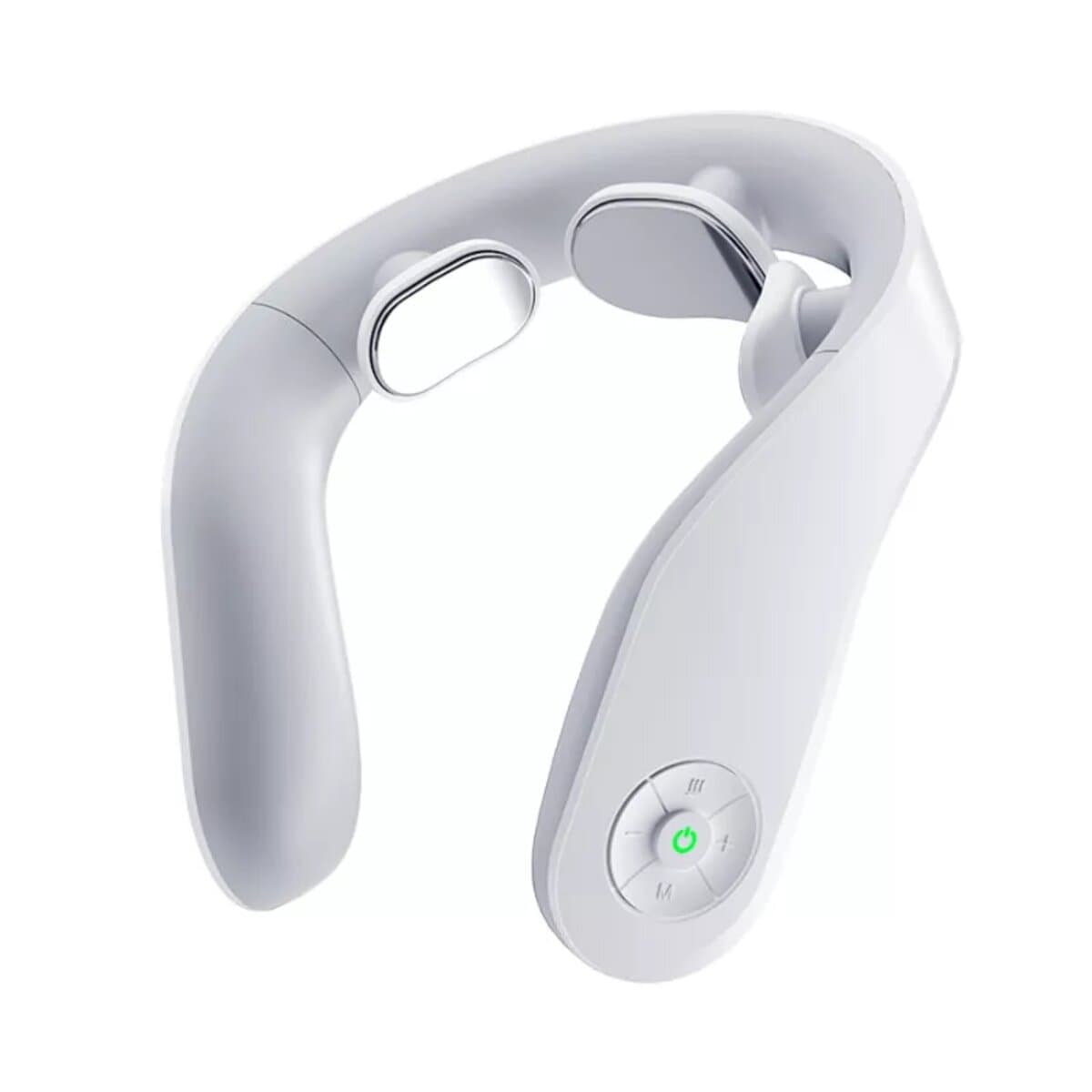 Бездротовий електроміостимулятор масажер для шиї Jeeback Neck Massager K1 800mAh White (XJNMK1)