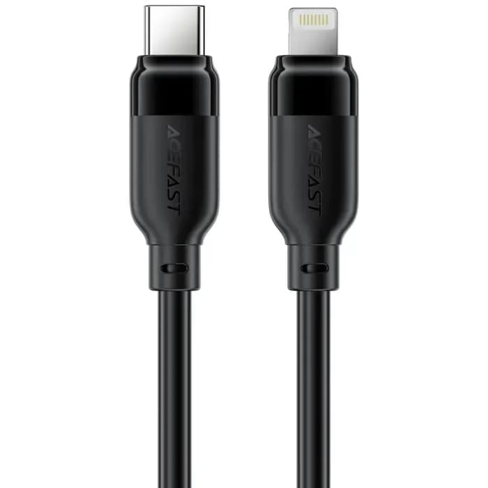 Кабель Acefast C16-01 USB 2.0 Type-C M to Lightning M 1.2м TPU Black