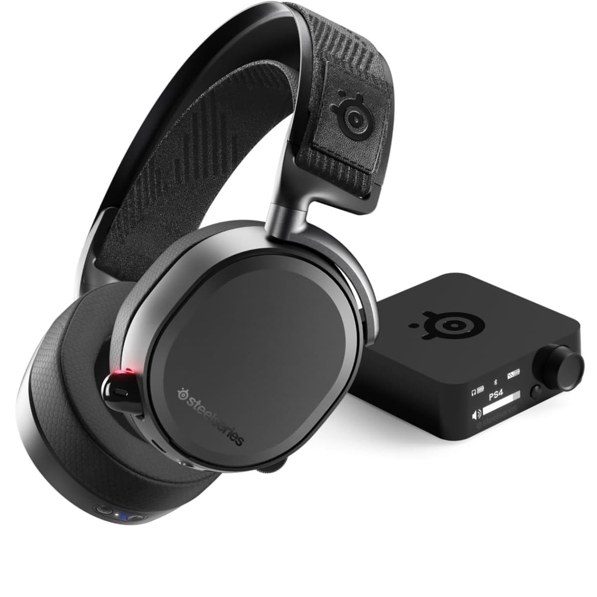 Ігрові бездротові навушники з мікрофоном SteelSeries Arctis Pro Wireless Black (61473)
