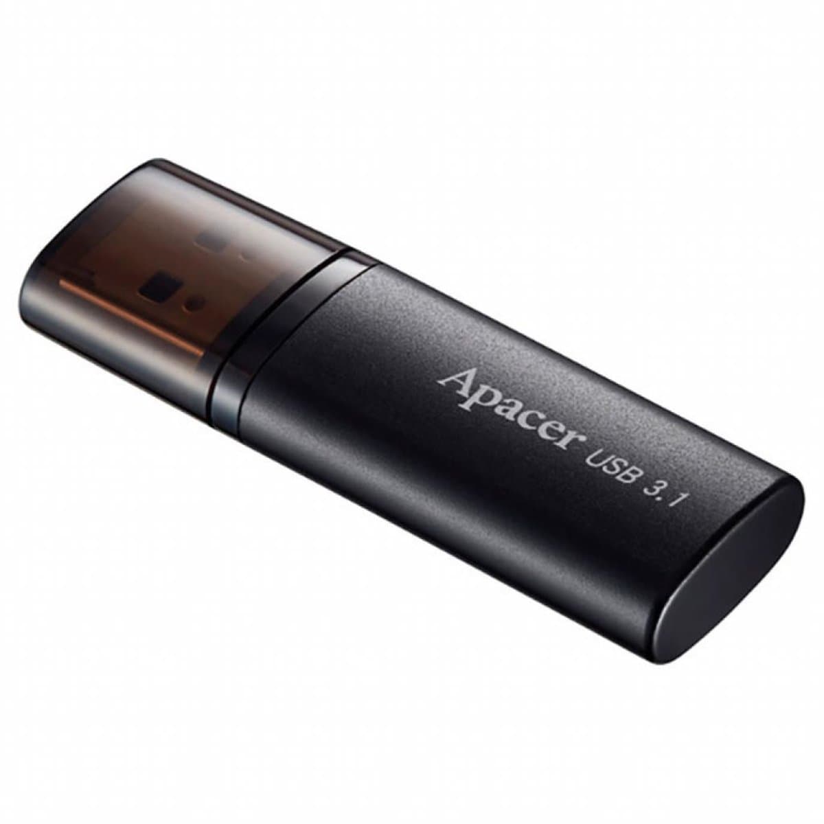 Флеш пам'ять флешка Apacer AH25B 32Gb USB 3.1 Black (AP32GAH25BB-1)