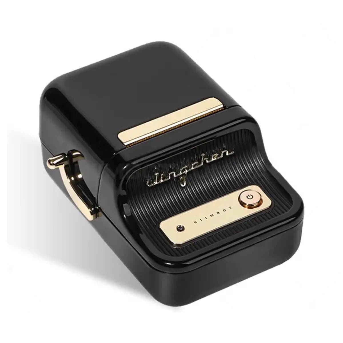 Термопринтер для друку наклейок стікерів NIIMBOT B21 Bluetooth Black (1AC1305200A)