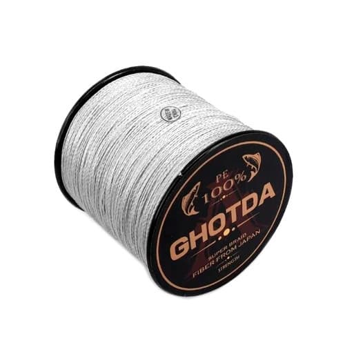 Плетений рибальський шнур GHOTDA 150м 0.16мм 8.1кг 4 жили Grey (315715)
