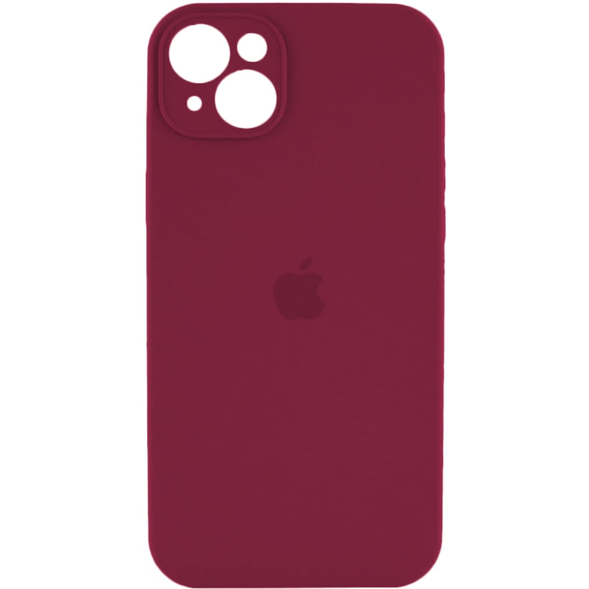 Захисний чохол-накладка Silicone Full Case AA Camera Protect для Apple iPhone 13 Plum (FullAAi13-47)