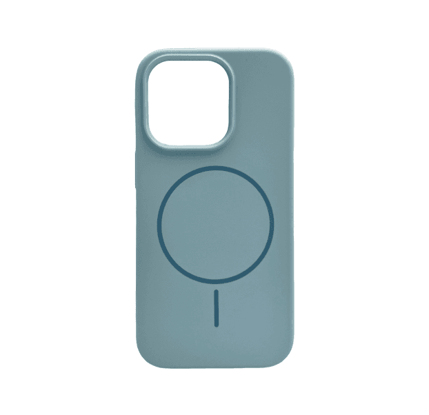 Защитный чехол-накладка Cosmic Silicone Case Magnetic для Apple iPhone 14 Pro Sky Blue (SilMag14P-45)