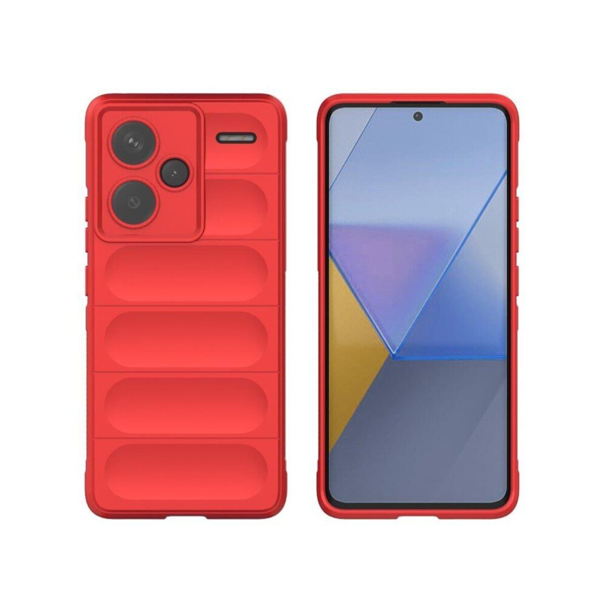 Защитный чехол-накладка Cosmic Magic Shield для Xiaomi Redmi Note 13 Pro Plus 5G China Red (MagicShXiNo13P+Red)