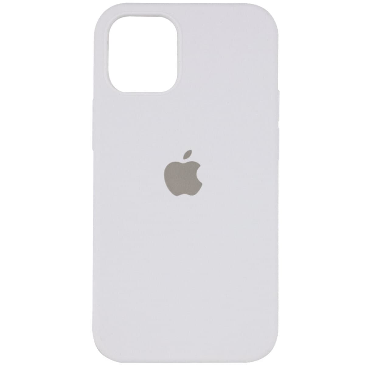 Защитный чехол-накладка Silicone Full Case AA Open Cam для Apple iPhone 15 White (FullOpeAAi15-8)