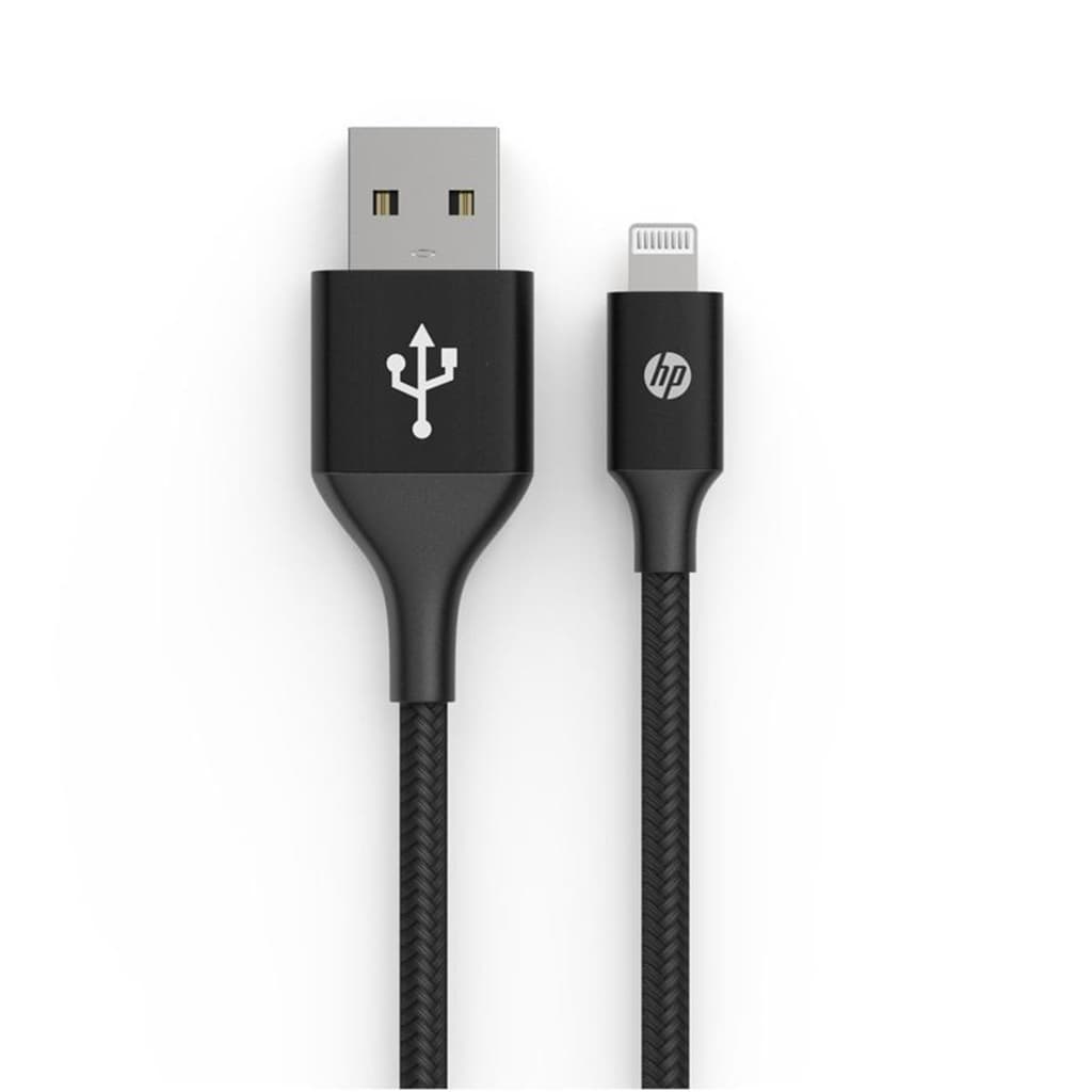 Кабель HP DHC-MF100-1M USB AM - Lightning M 1м Black