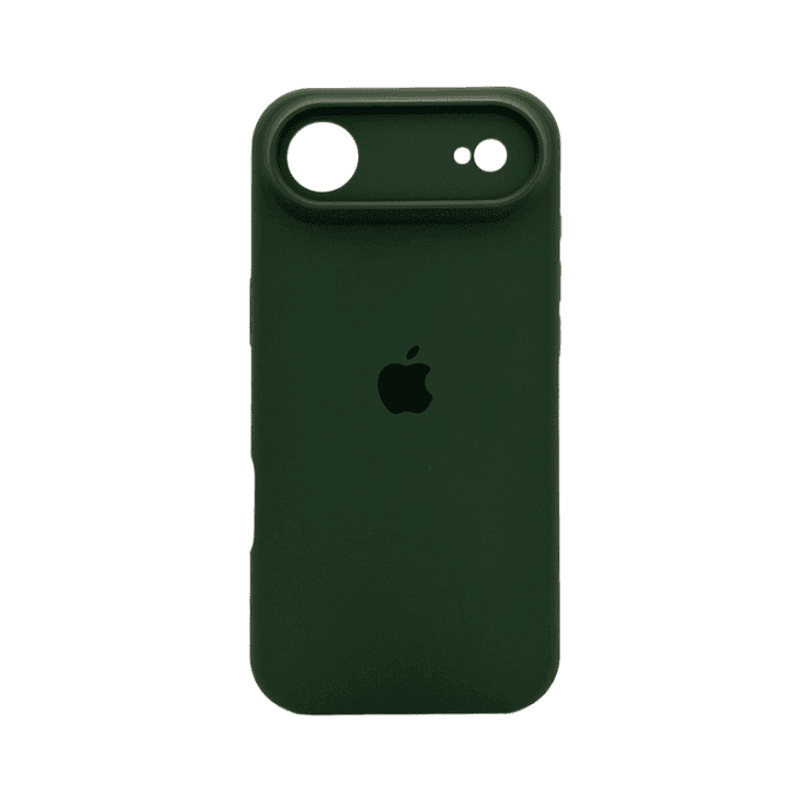 Захисний чохол-накладка Silicone Full Case AA Camera Protect для Apple iPhone 17 Air Dark Green (FullAAi17A-31)