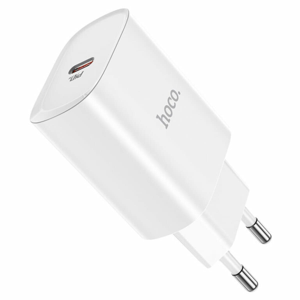 Зарядное устройство HOCO N14 Smart Charging single port PD20W charger 1xType-C White