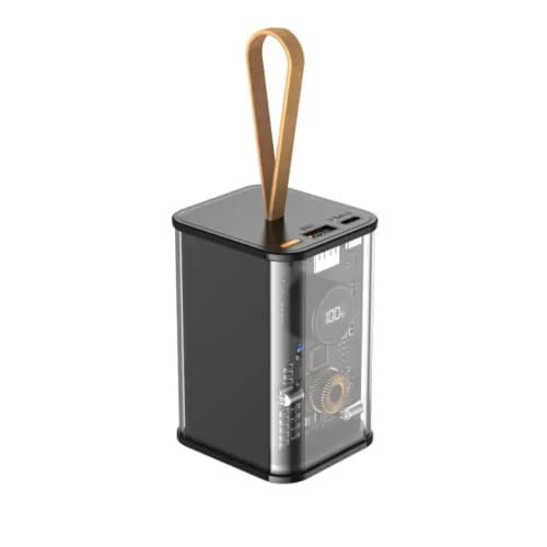 Powerbank павербанк УМБ Aspor A365 Notebook Series 20000mAh 65W USB Type-C Grey (900139)