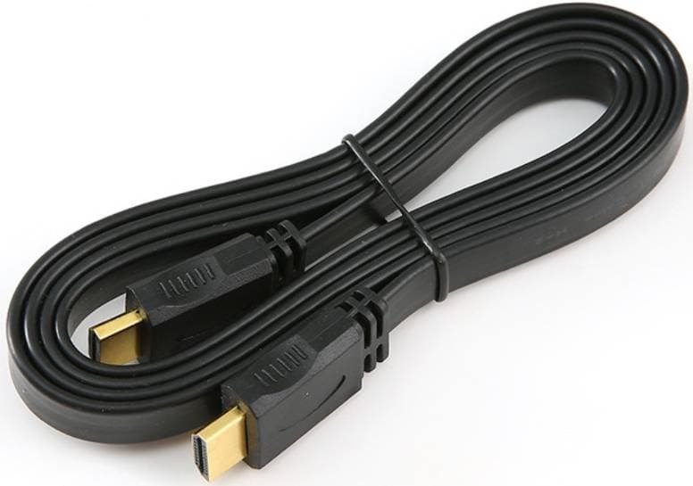 Кабель S0548 HDMI to HDMI 1.5м V1.4 4K 60Hz плоский Black