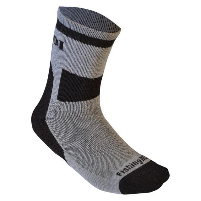 Термошкарпетки Fishing ROI Heat Control вовняні 41-43 Black - Grey (66-41-43)