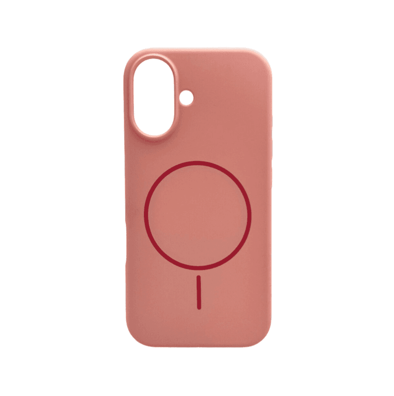 Захисний чохол-накладка Cosmic Silicone Case Magnetic для Apple iPhone 16 Pink (SilMag16-12)