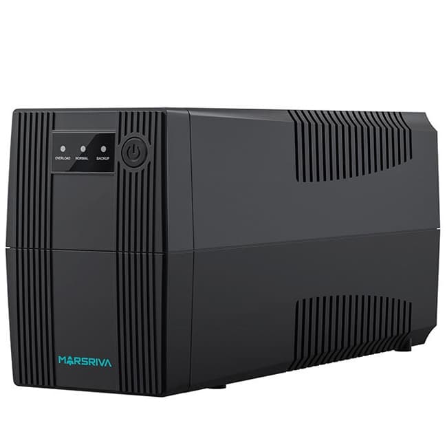 Джерело безперебійного живлення Marsriva MR-UF800 800ВА/480Вт Line-Interactive LED version 2xAC Outlets 1x12V/9Ah Black (MR-UF800)