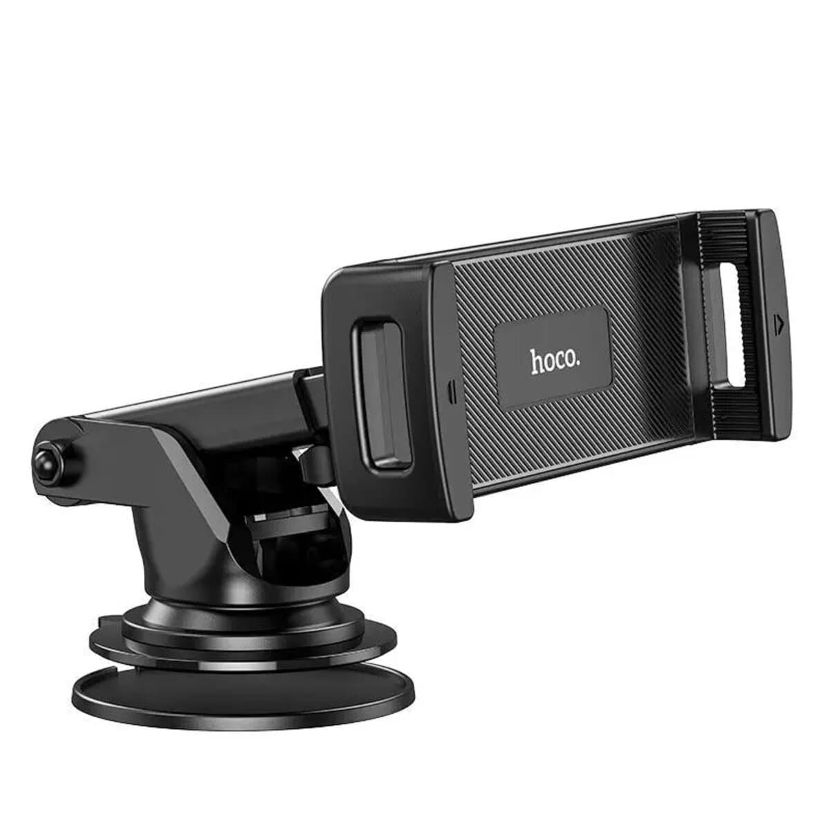Тримач для телефону автотримач HOCO CA120 Prospering center console car holder for tablets Black
