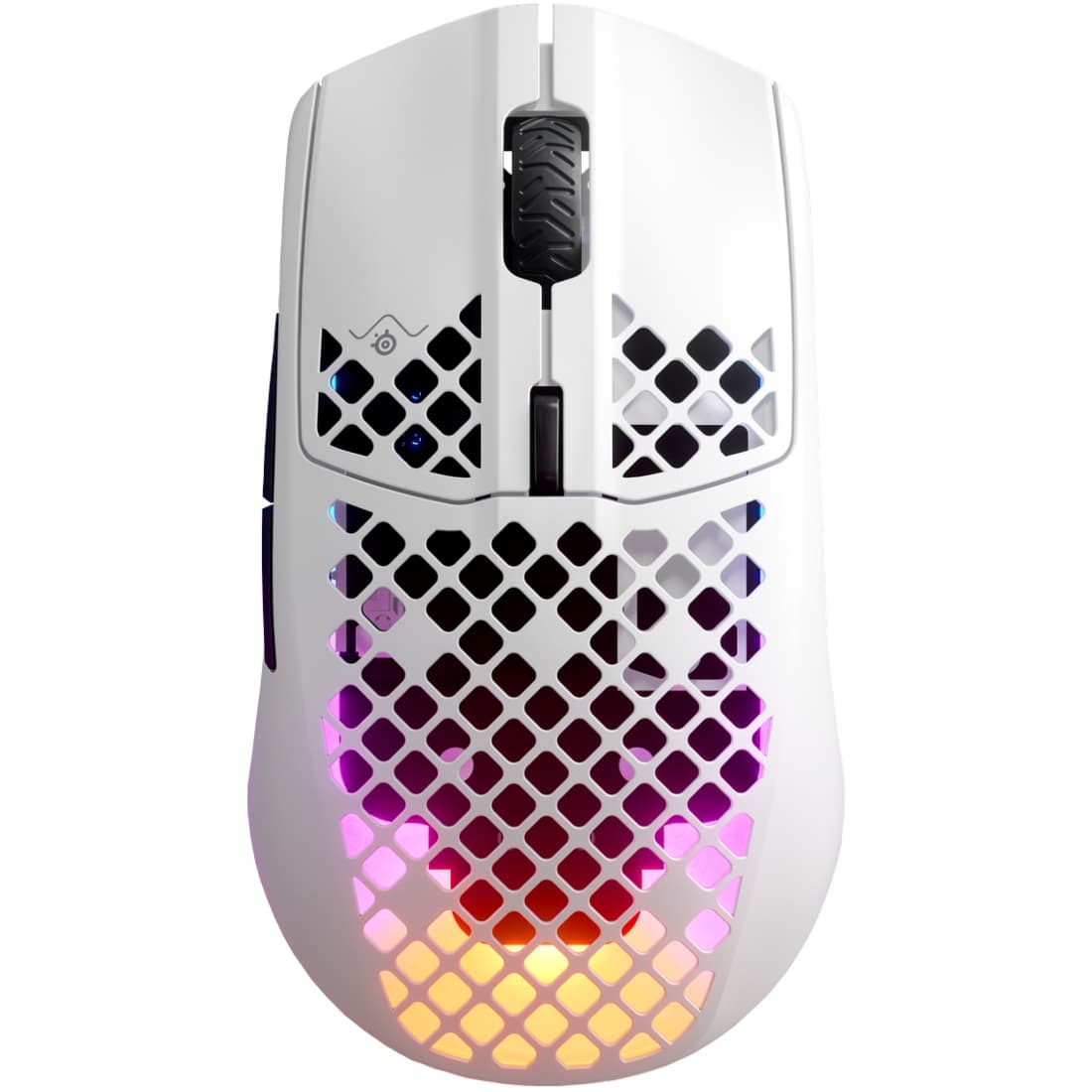 Бездротова ігрова мишка SteelSeries Aerox 3 Wireless Snow RGB 18000dpi 6кн White (62608)