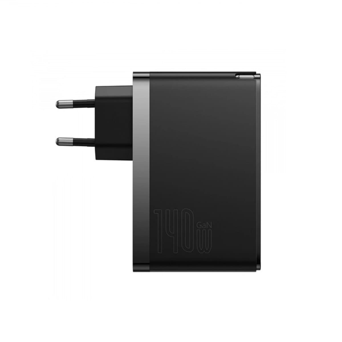 Зарядний пристрій Baseus GaN5 Pro Fast Charger 2xType-C+USB 140W EU Black (CCGP100201)