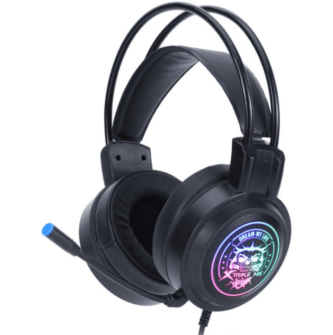 Проводные игровые наушники XTRIKE ME GH-516 USB7.1 RGB кабель 2м Black (GH-516)