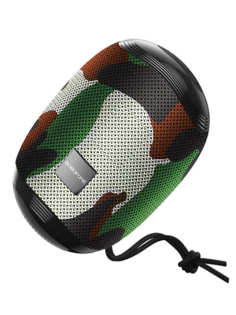 Бездротова портативна колонка BOROFONE BR6 Miraculous sports wireless speaker BT5.0 Camouflage Green (BR6CE)