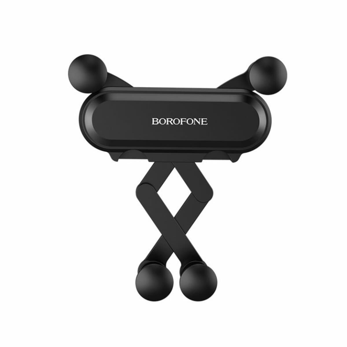 Тримач для телефону автотримач BOROFONE BH19 Eddie Air outlet gravity in-car holder Black (BH19)