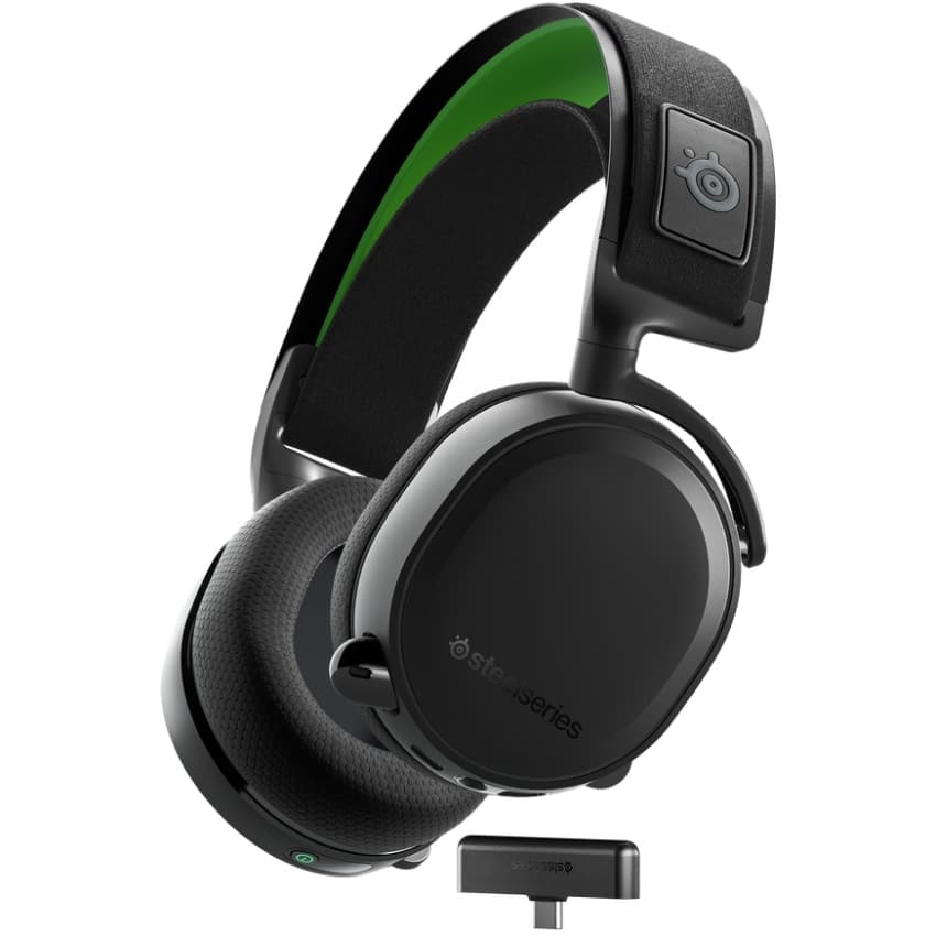 Бездротові ігрові навушники із мікрофоном SteelSeries Arctis 7X+ USB-C Black (61472)