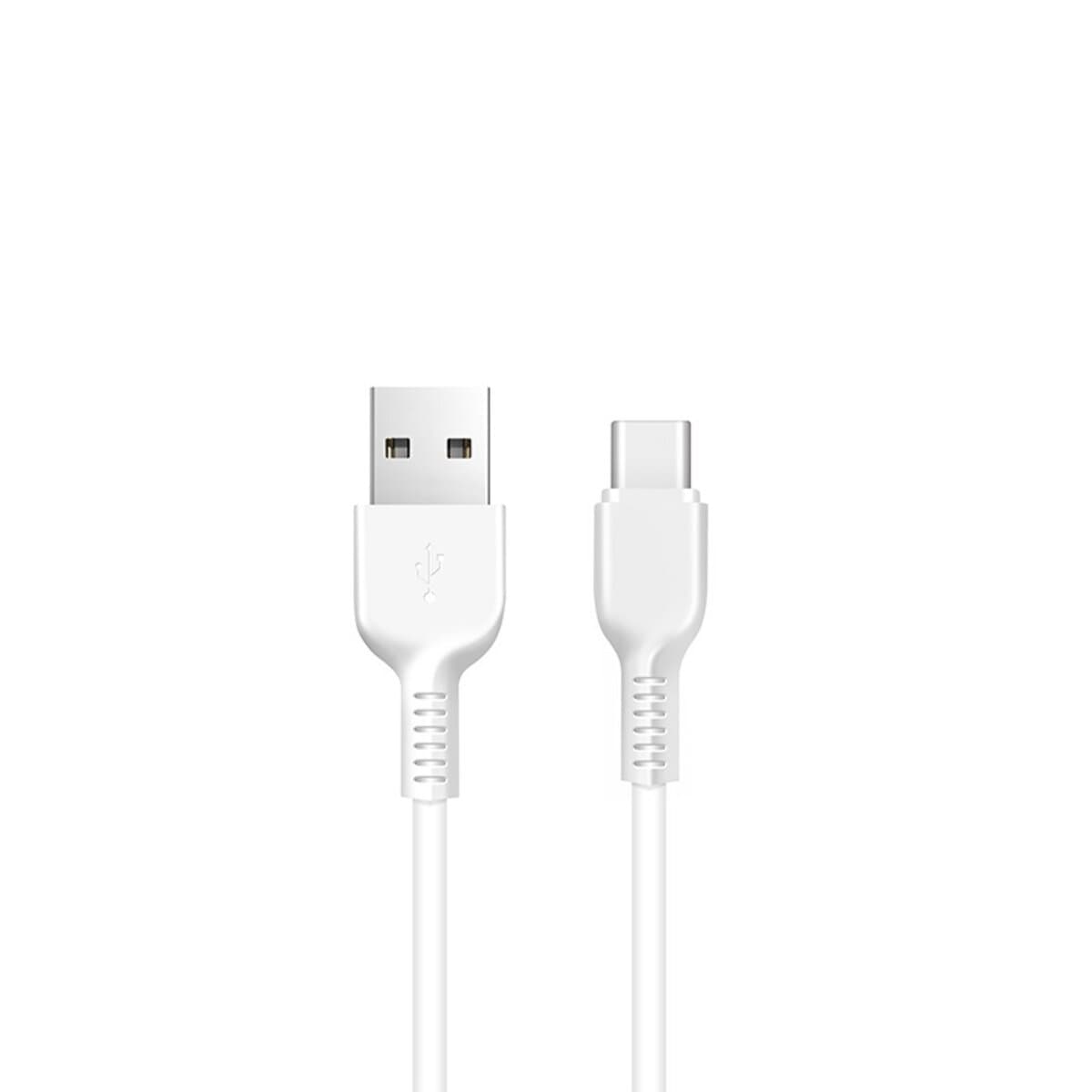 Кабель HOCO X20 USB to Type-C 2A 3m PVC TPE connectors White